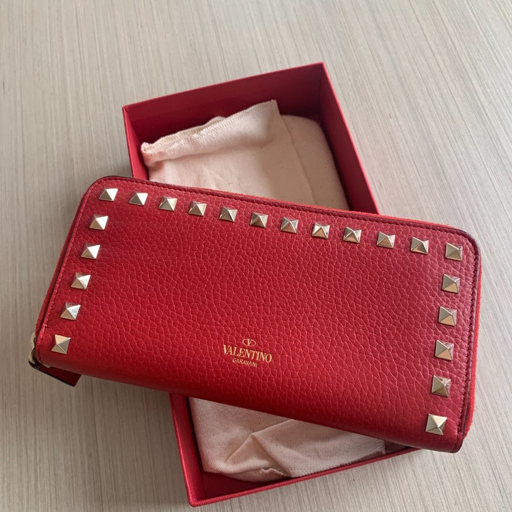 Valentino Rocketed Red Wallet